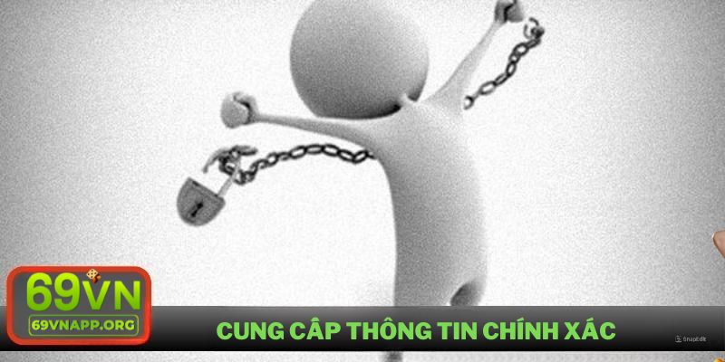 Hội viên cần có nghĩa vụ cung cấp thông tin chính xác